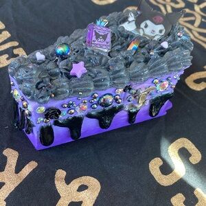 Handmade kuromi decoden trinket box 3d art